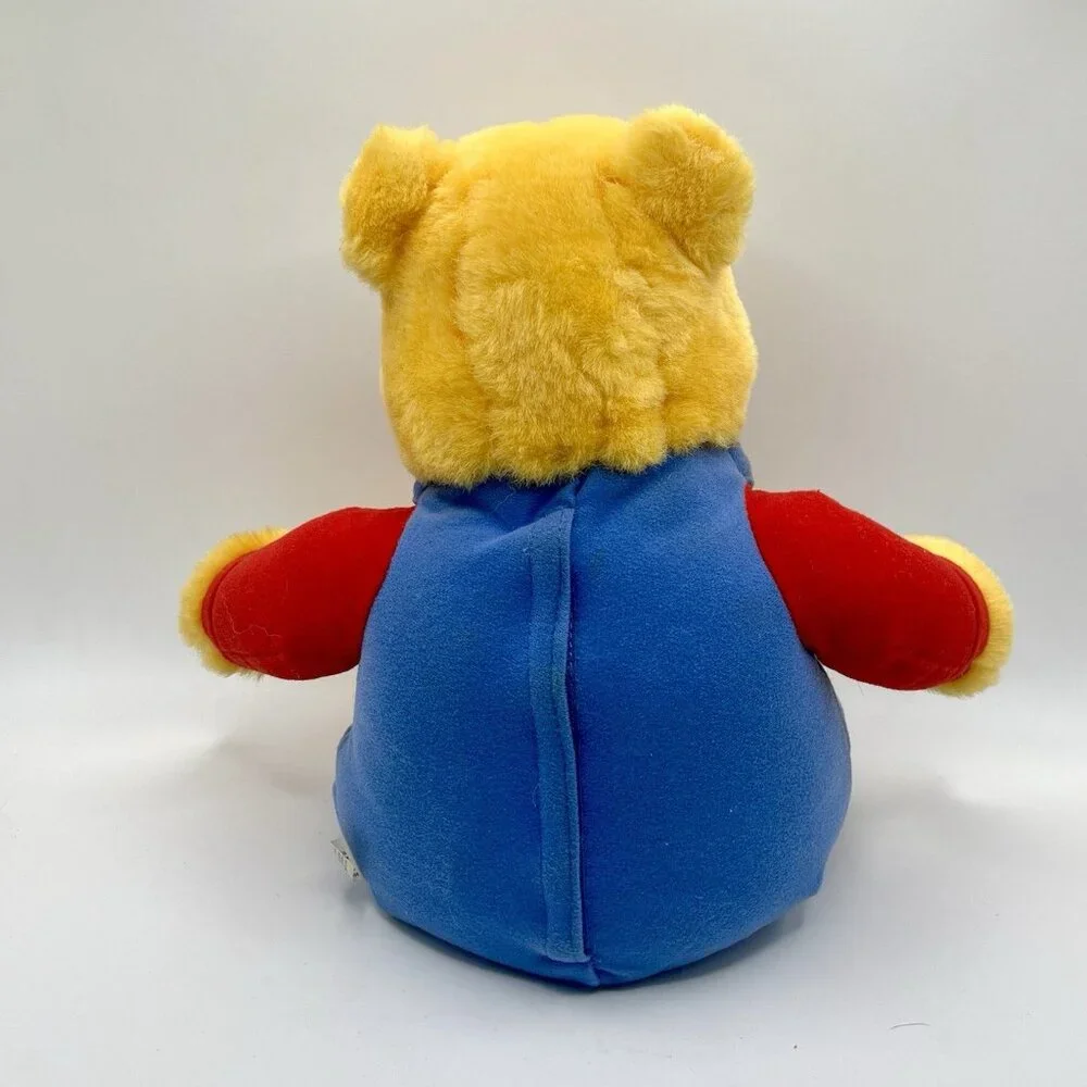 Winnie The Pooh Bear Talking Plush Mattel 1997 Vintage Nose Wiggles & Laughs
